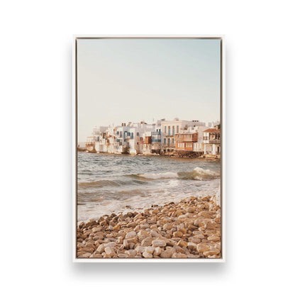 [Color:Opaque White] Picture of art in a White frame