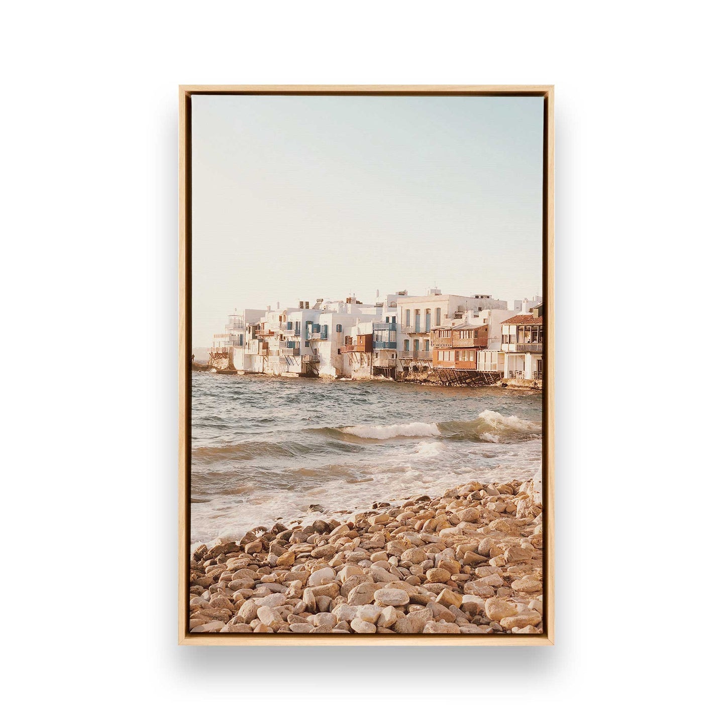 [Color:American Maple] Picture of art in a American Maple frame