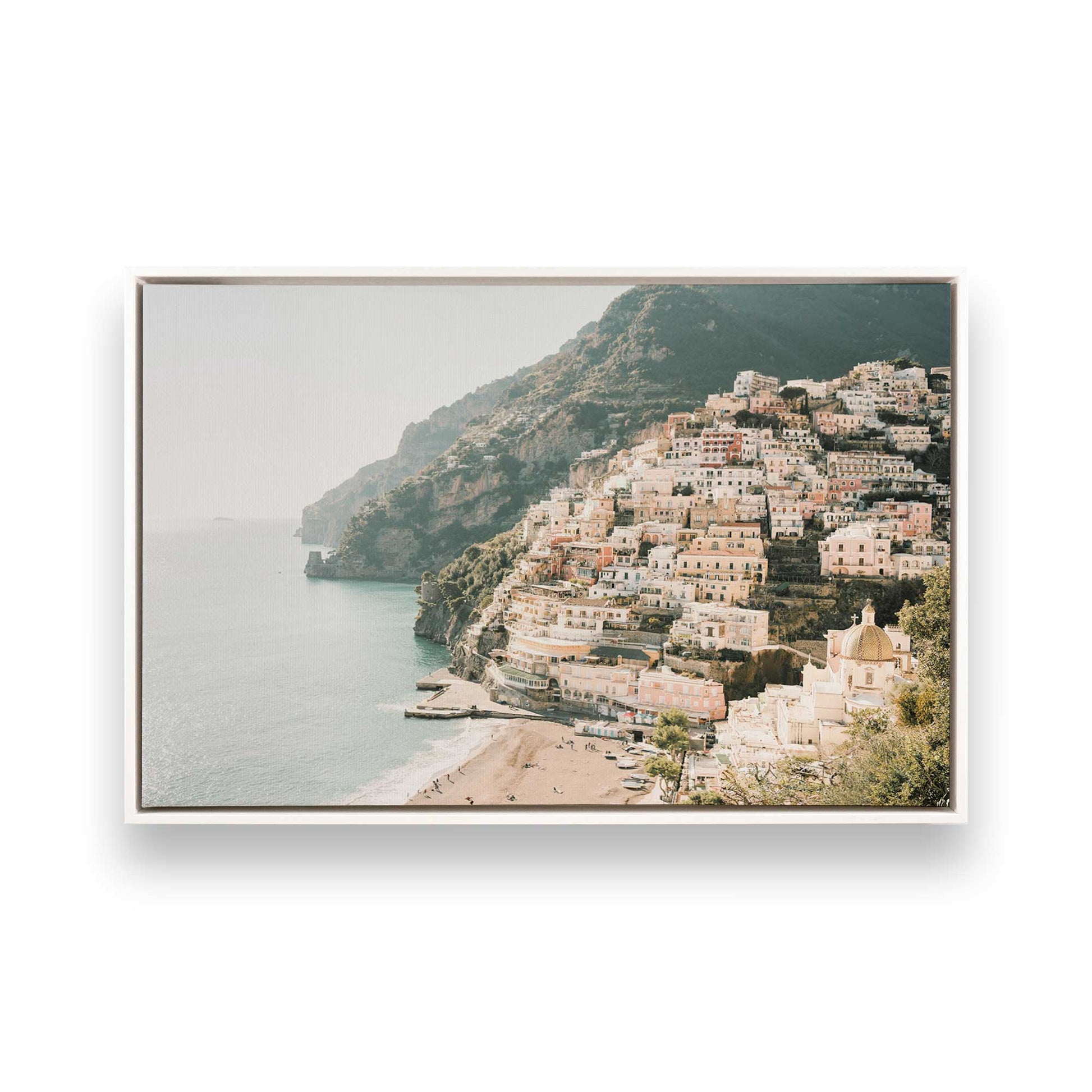 [Color:Opaque White] Picture of art in a White frame