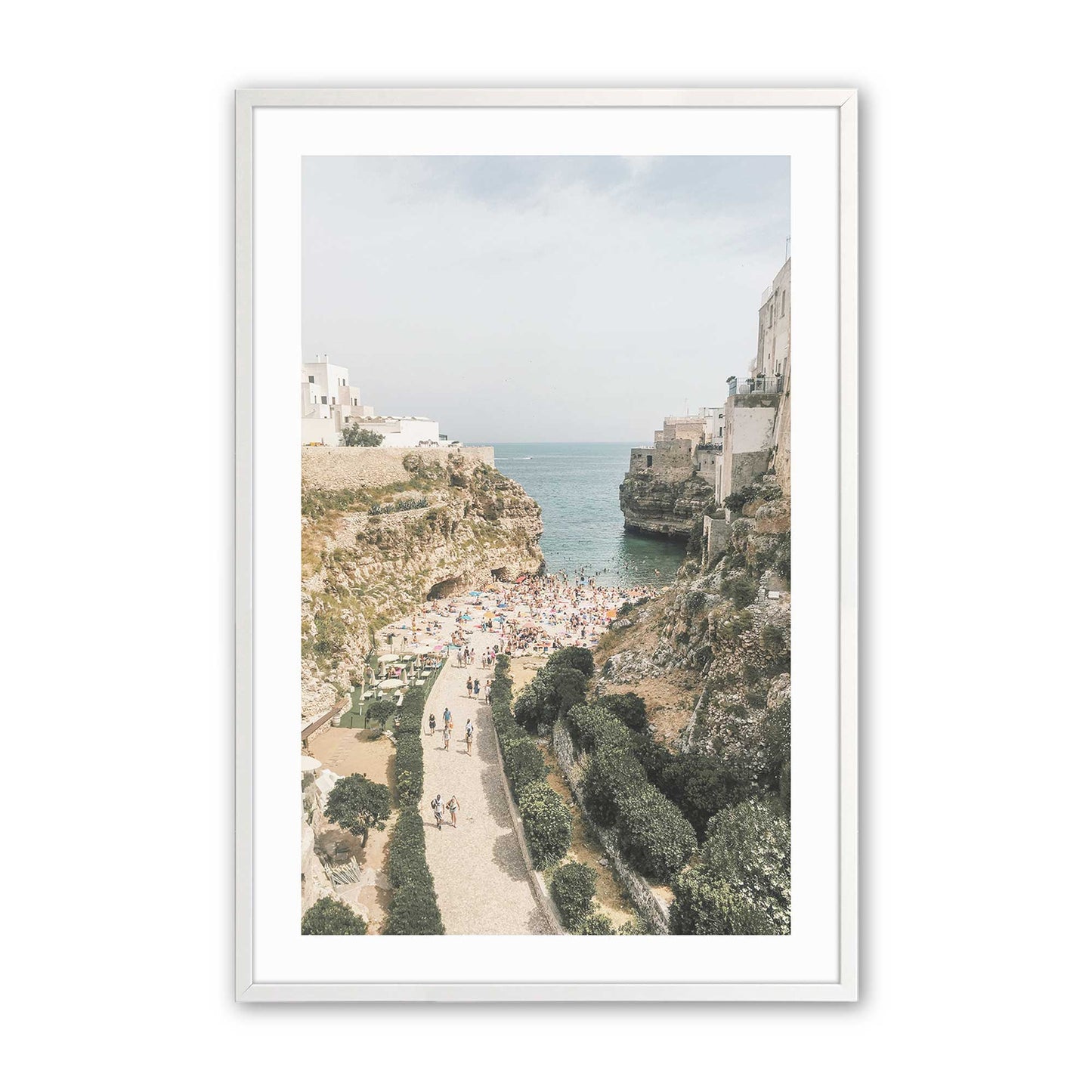 [Color:Opaque White] Picture of art in a Opaque White frame