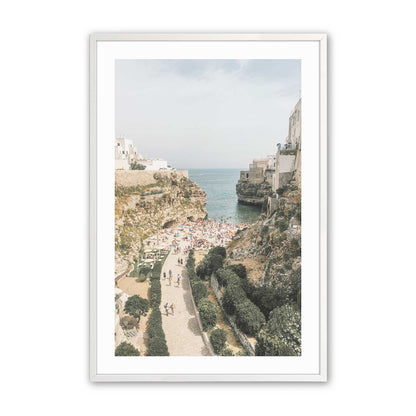 [Color:Opaque White] Picture of art in a Opaque White frame