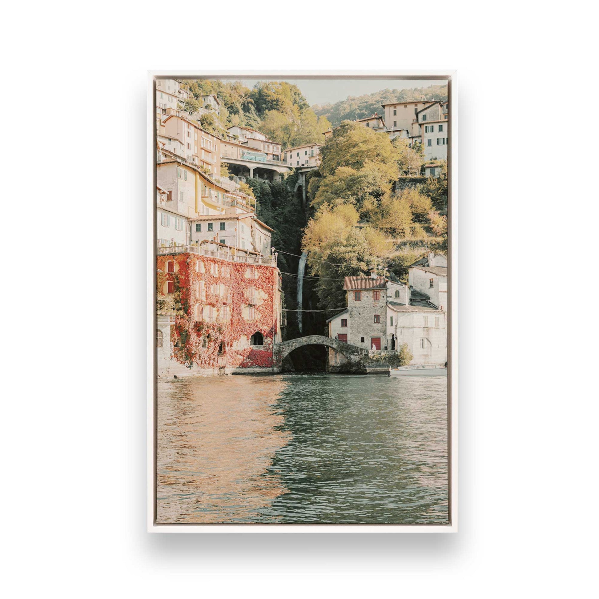 [Color:Opaque White] Picture of art in a White frame