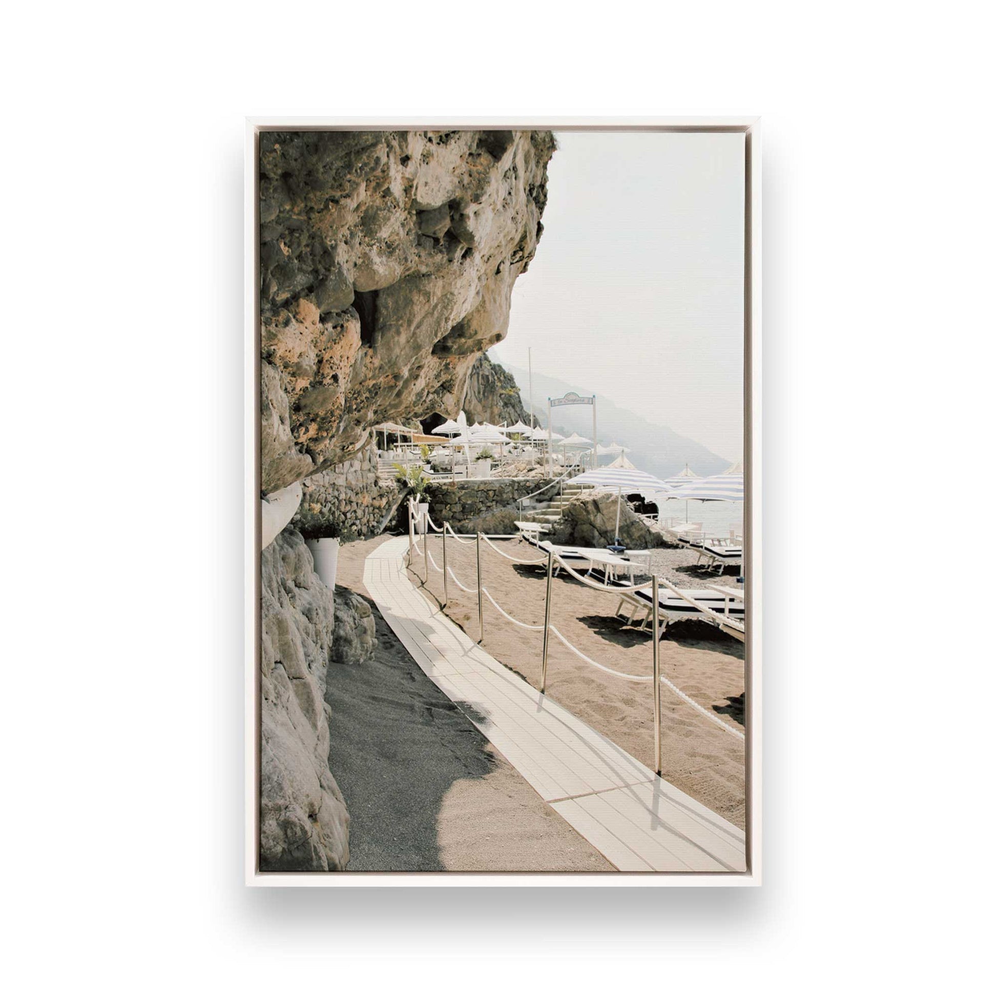 [Color:Opaque White] Picture of art in a White frame