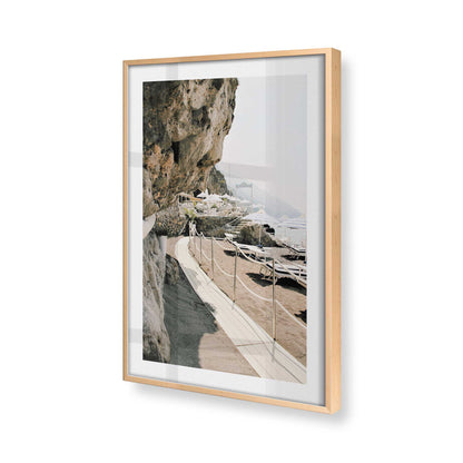 [Color:Raw Maple] Picture of art in a Raw Maple frame of the corner