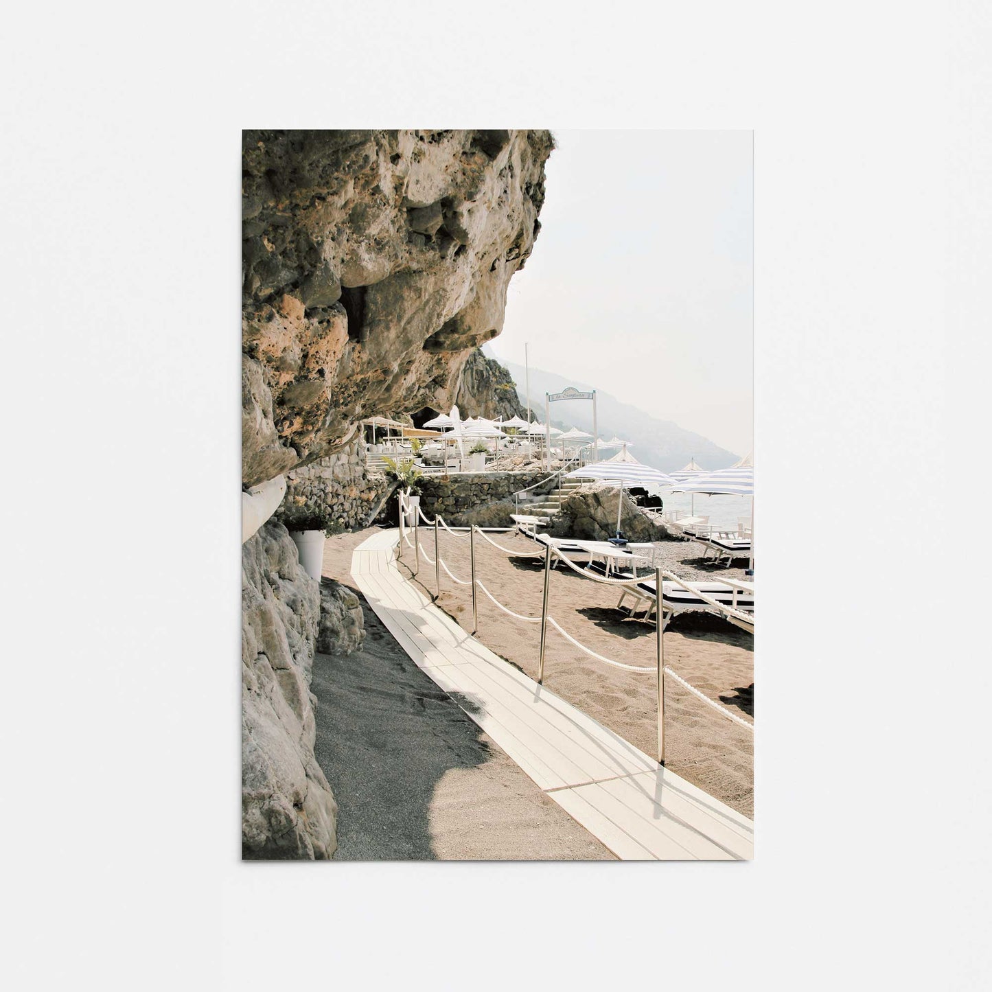 Beachfront Serenity Promotional Rolled Print