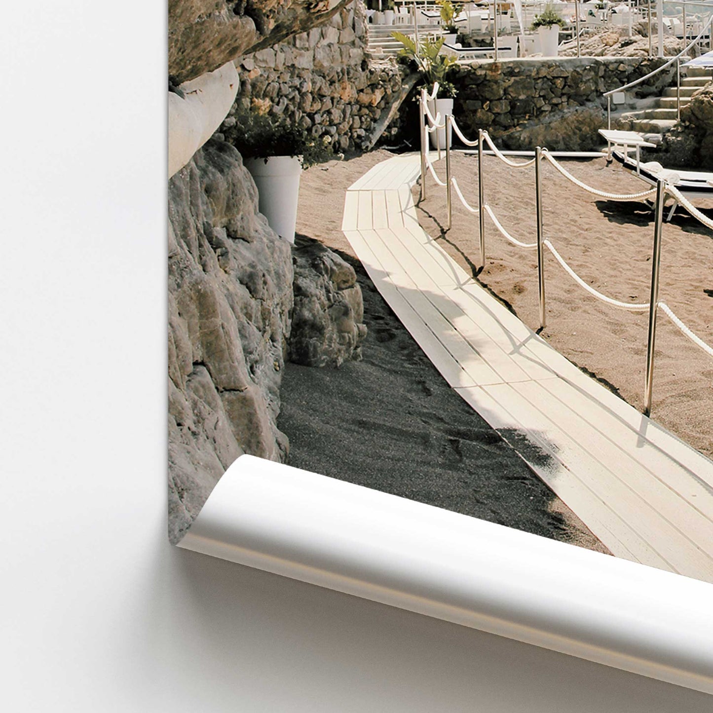 Beachfront Serenity Promotional Rolled Print