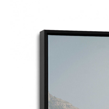 [Color:Satin Black] Picture of art in a Satin Black frame at an angle