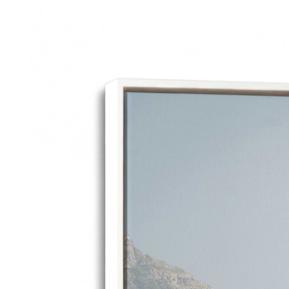 [Color:Opaque White] Picture of art in a White frame at an angle