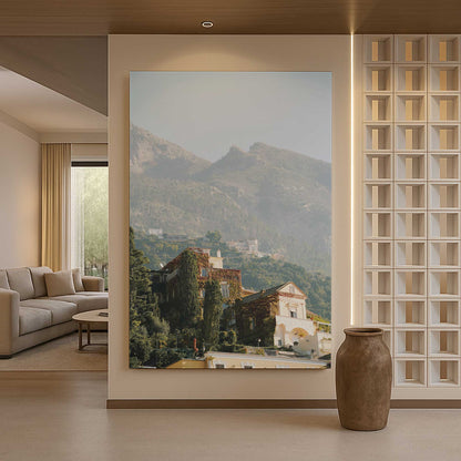 [Color:Stretched Canvas], Picture of art in a room