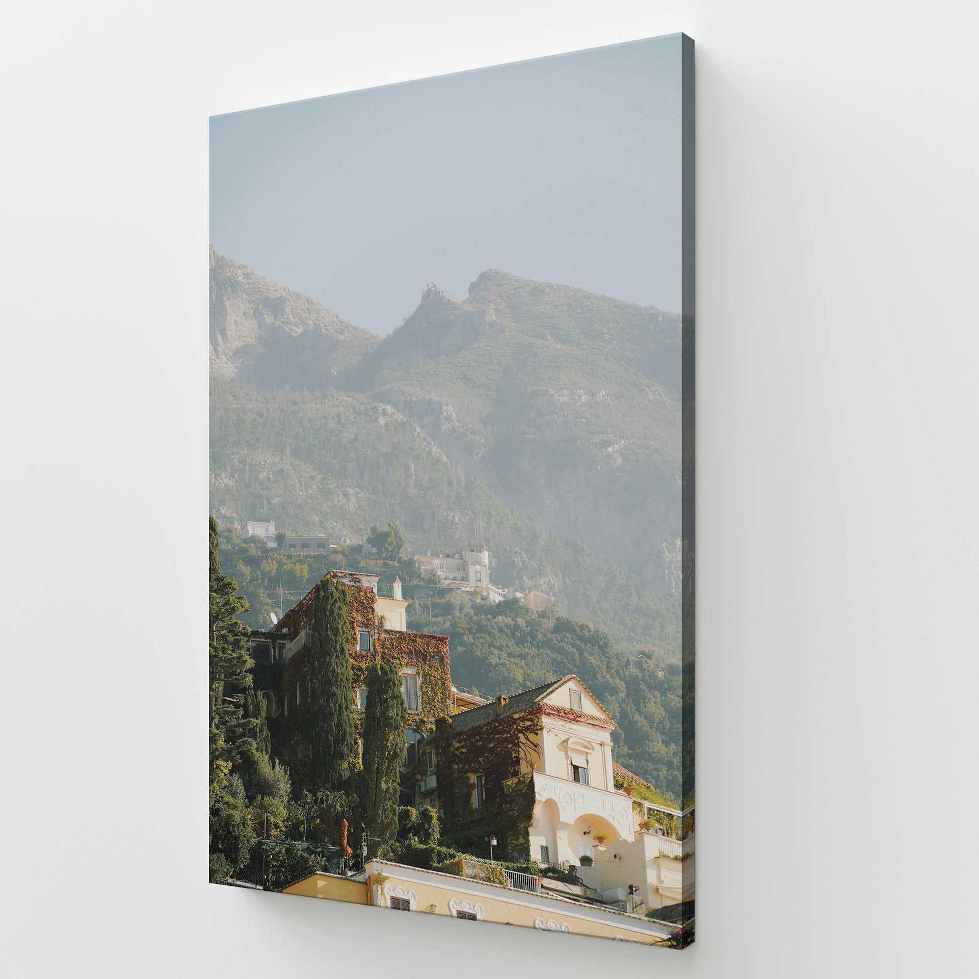[Color:Stretched Canvas], Picture of art at an angle