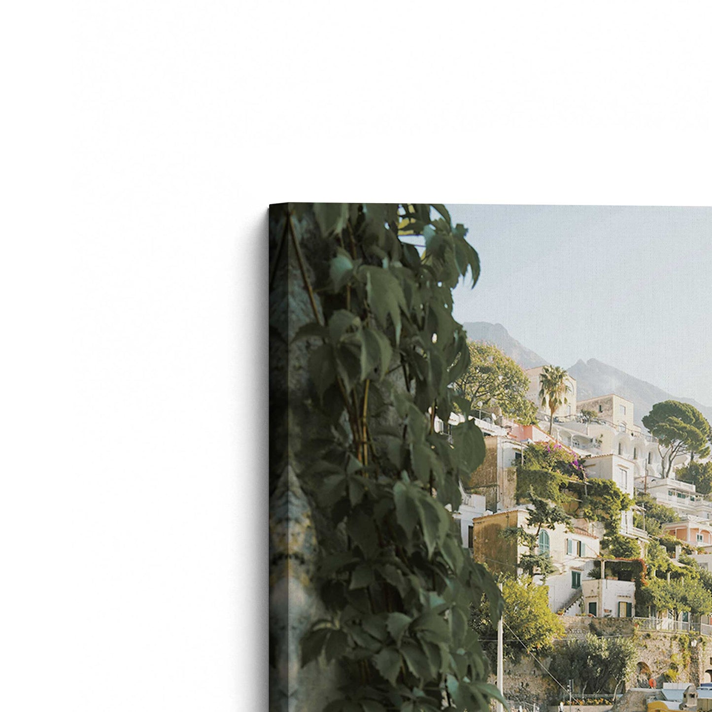 [Color:Stretched Canvas], Picture of the corner of the art