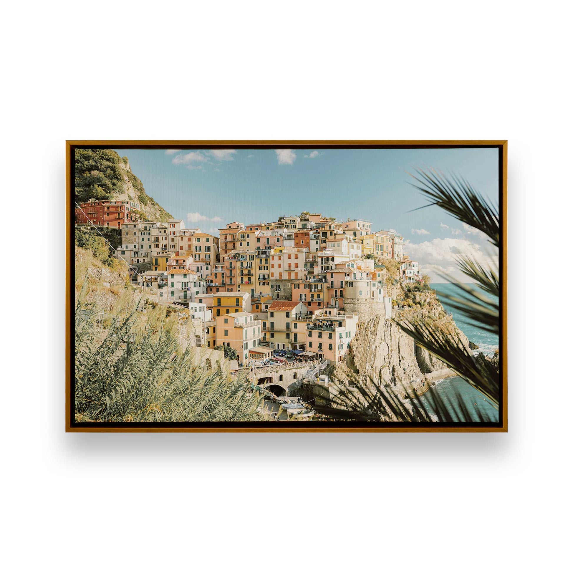 [Color:Polished Gold] Picture of art in a Polished Gold frame