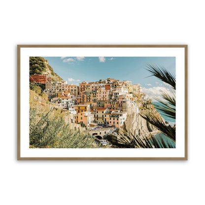 [Color:Brushed Gold] Picture of art in a Brushed Gold frame