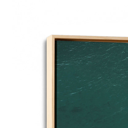 [Color:American Maple] Picture of art in a American Maple frame at an angle