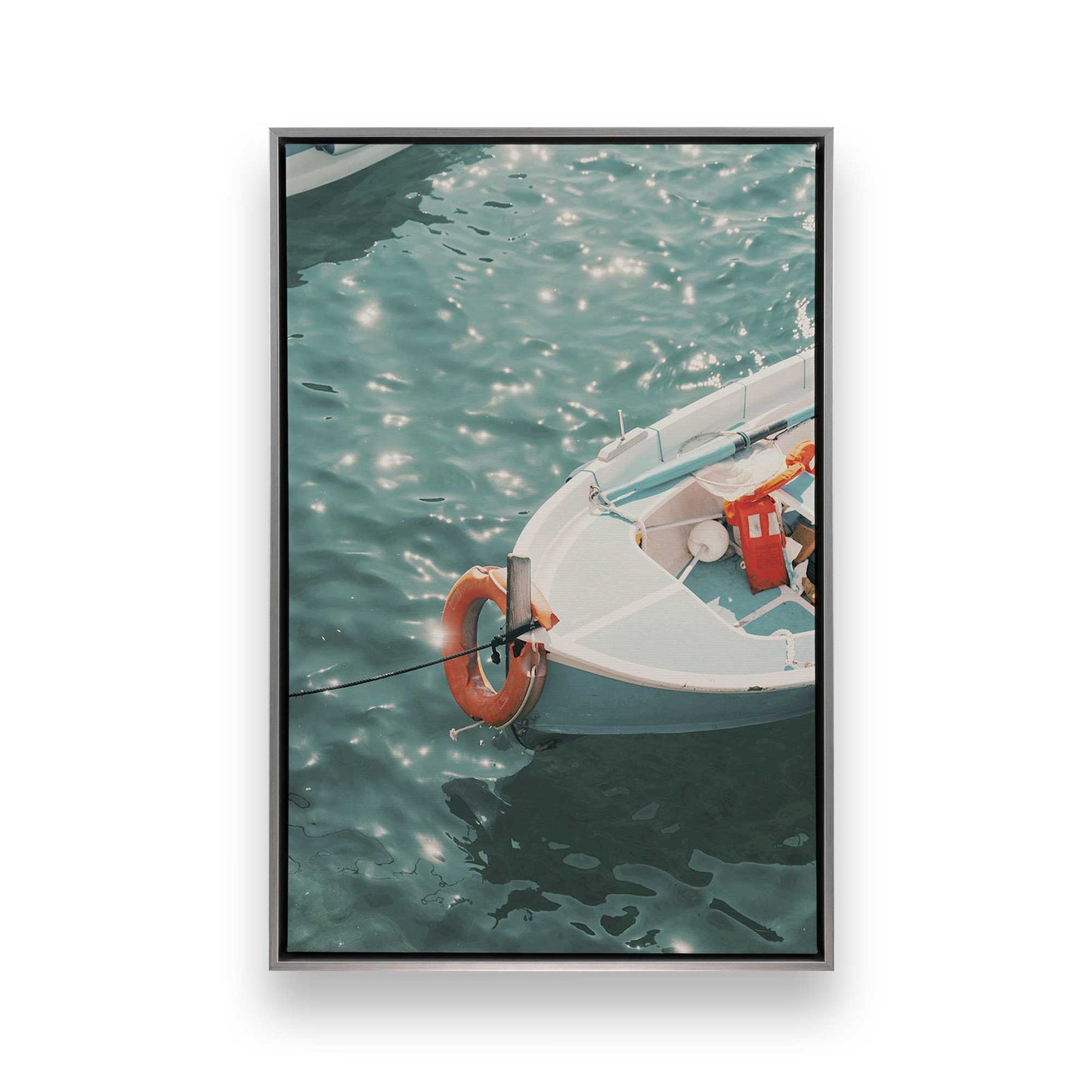 [Color:Polished Chrome] Picture of art in a Polished Chrome frame