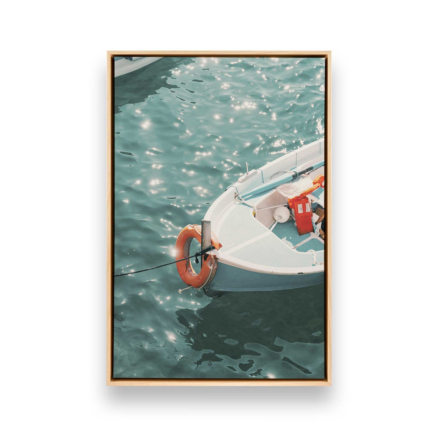 [Color:American Maple] Picture of art in a American Maple frame