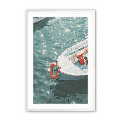 [Color:Opaque White] Picture of art in a Opaque White frame