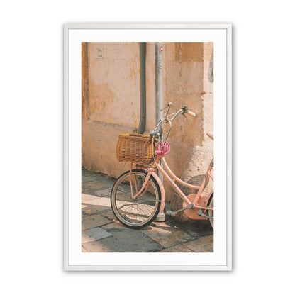 [Color:Opaque White] Picture of art in a Opaque White frame