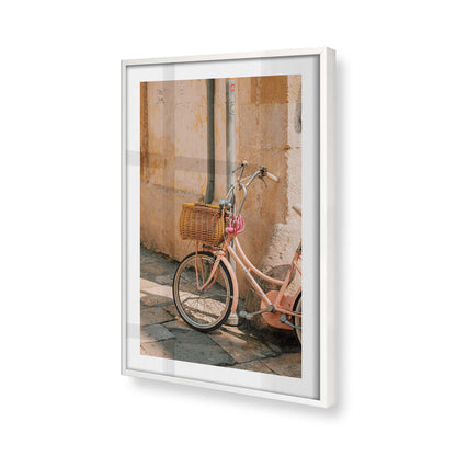 [Color:Opaque White] Picture of art in a Opaque White frame of the corner