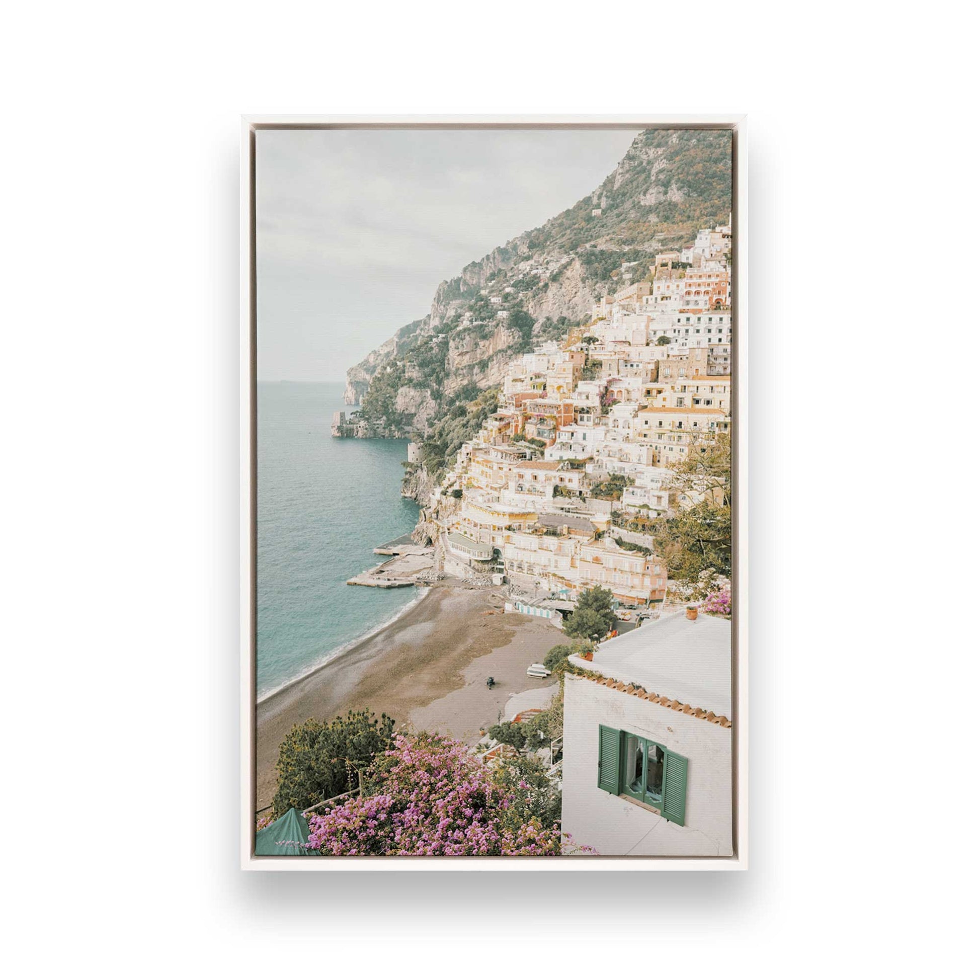 [Color:Opaque White] Picture of art in a White frame