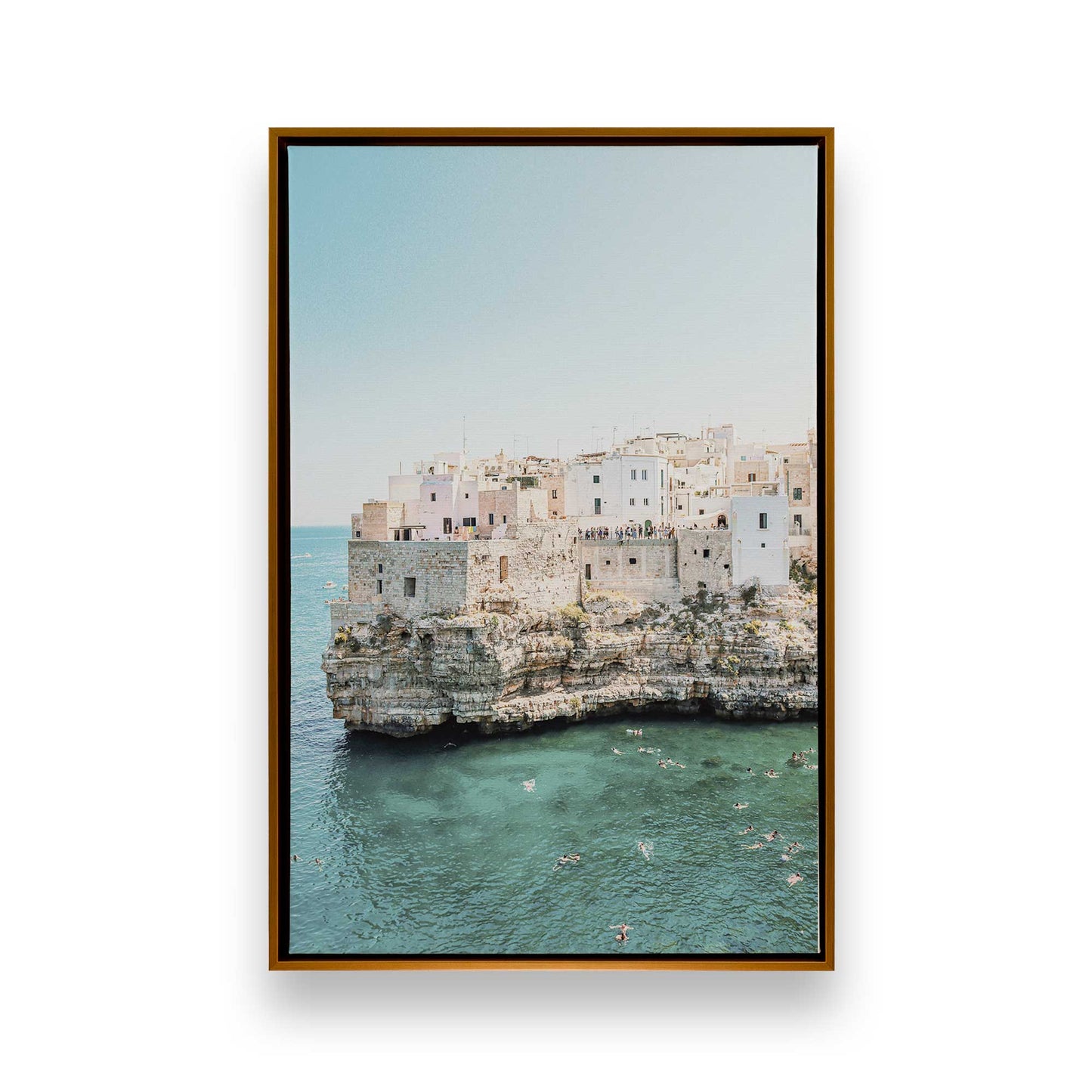 [Color:Polished Gold] Picture of art in a Polished Gold frame