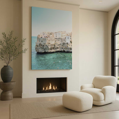 [Color:Stretched Canvas], Picture of art in a room