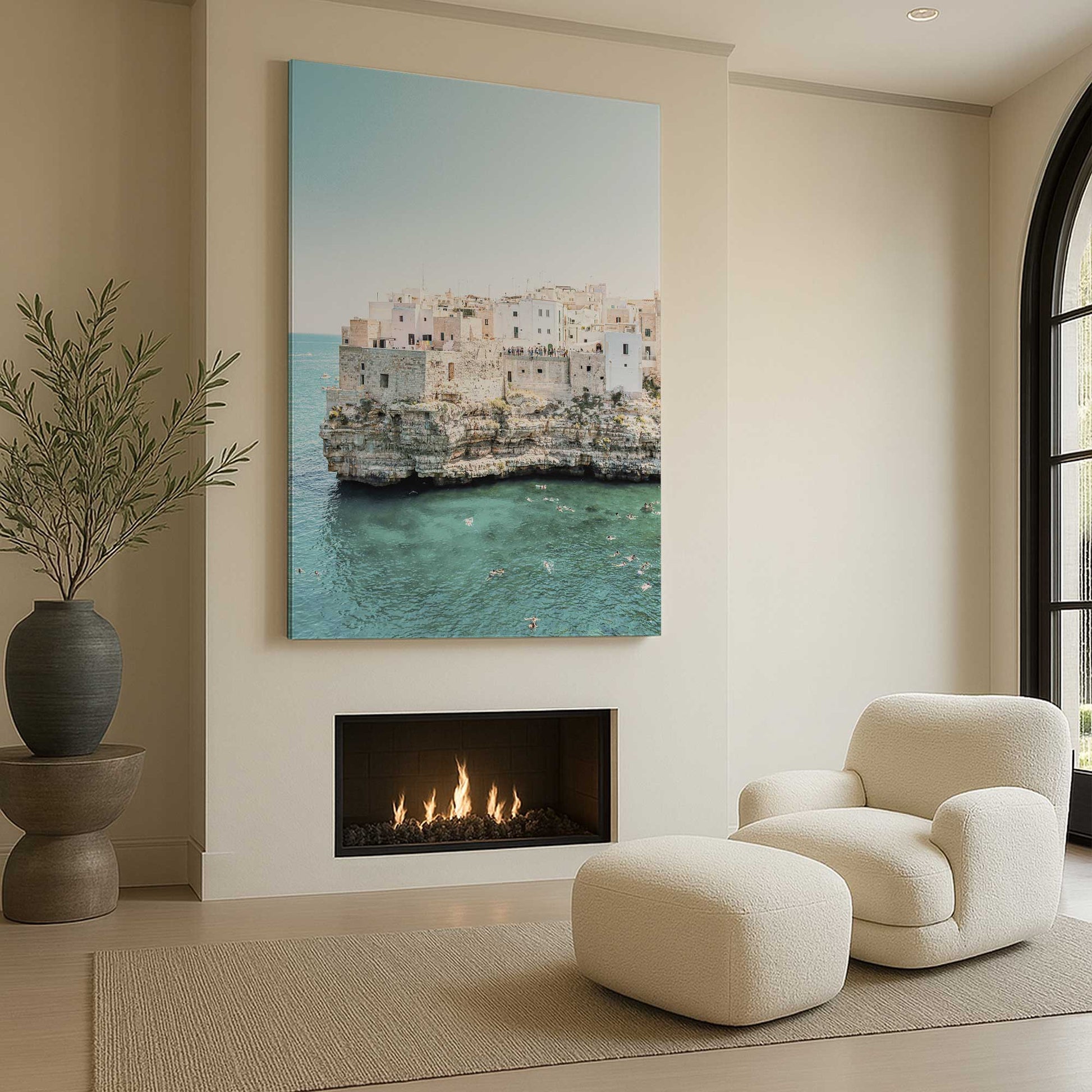 [LIFESTYLE], art hanging in a room