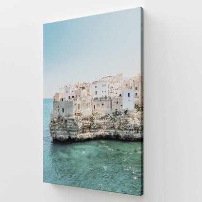 [Color:Stretched Canvas], Picture of art at an angle