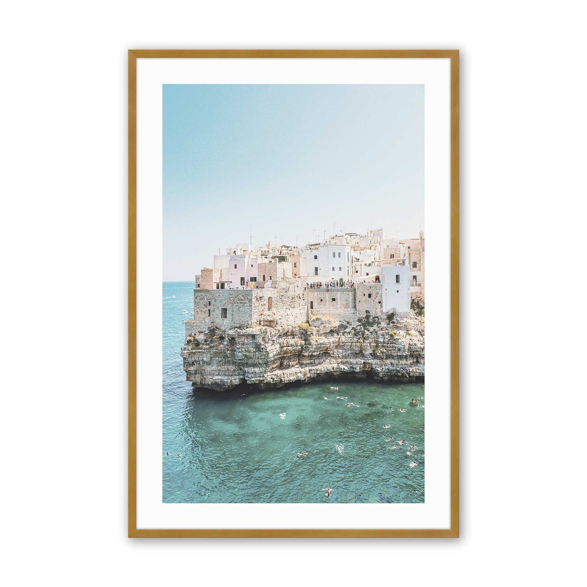 [Color:Polished Gold] Picture of art in a Polished Gold frame