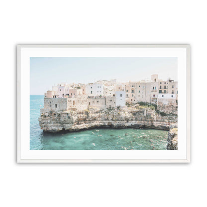 [Color:Opaque White] Picture of art in a Opaque White frame