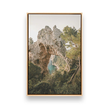 [Color:American Maple] Picture of art in a American Maple frame