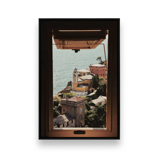 [Color:Satin Black] Picture of art in a Satin Black frame