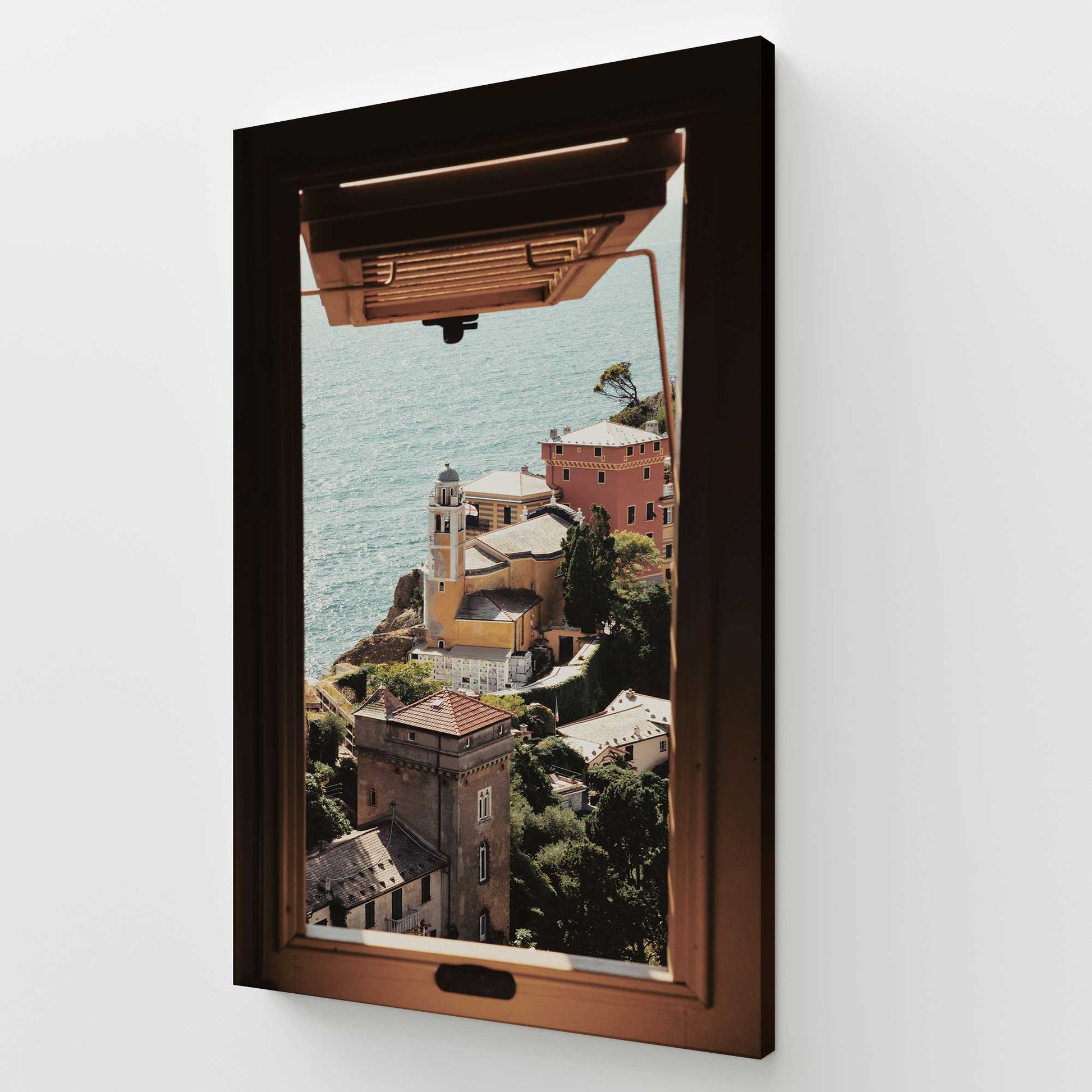 [Color:Stretched Canvas], Picture of art at an angle