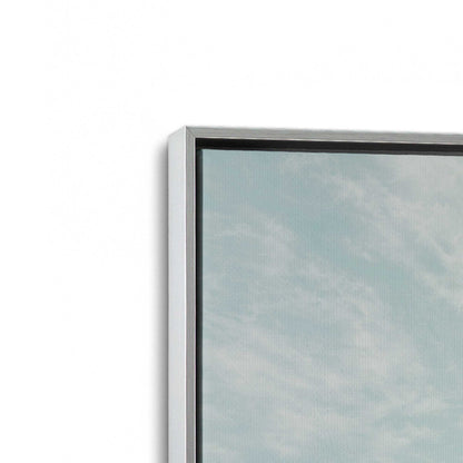 [Color:Polished Chrome] Picture of art in a Polished Chrome frame at an angle