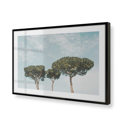 [Color:Satin Black] Picture of art in a Satin Black frame of the corner