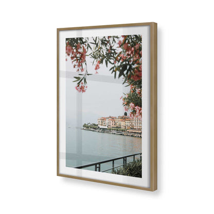 [Color:Brushed Gold] Picture of art in a Brushed Gold frame of the corner