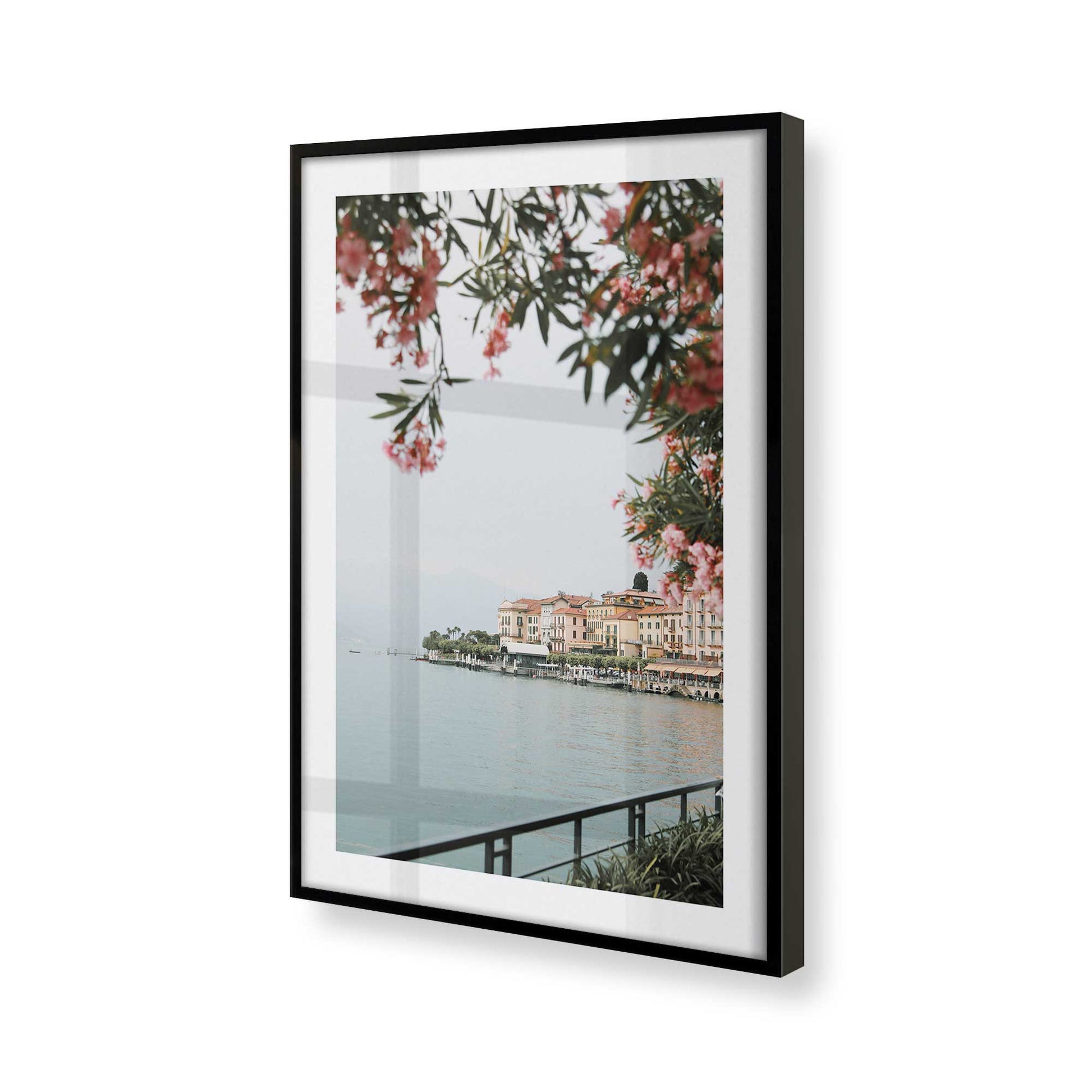 [Color:Satin Black] Picture of art in a Satin Black frame of the corner