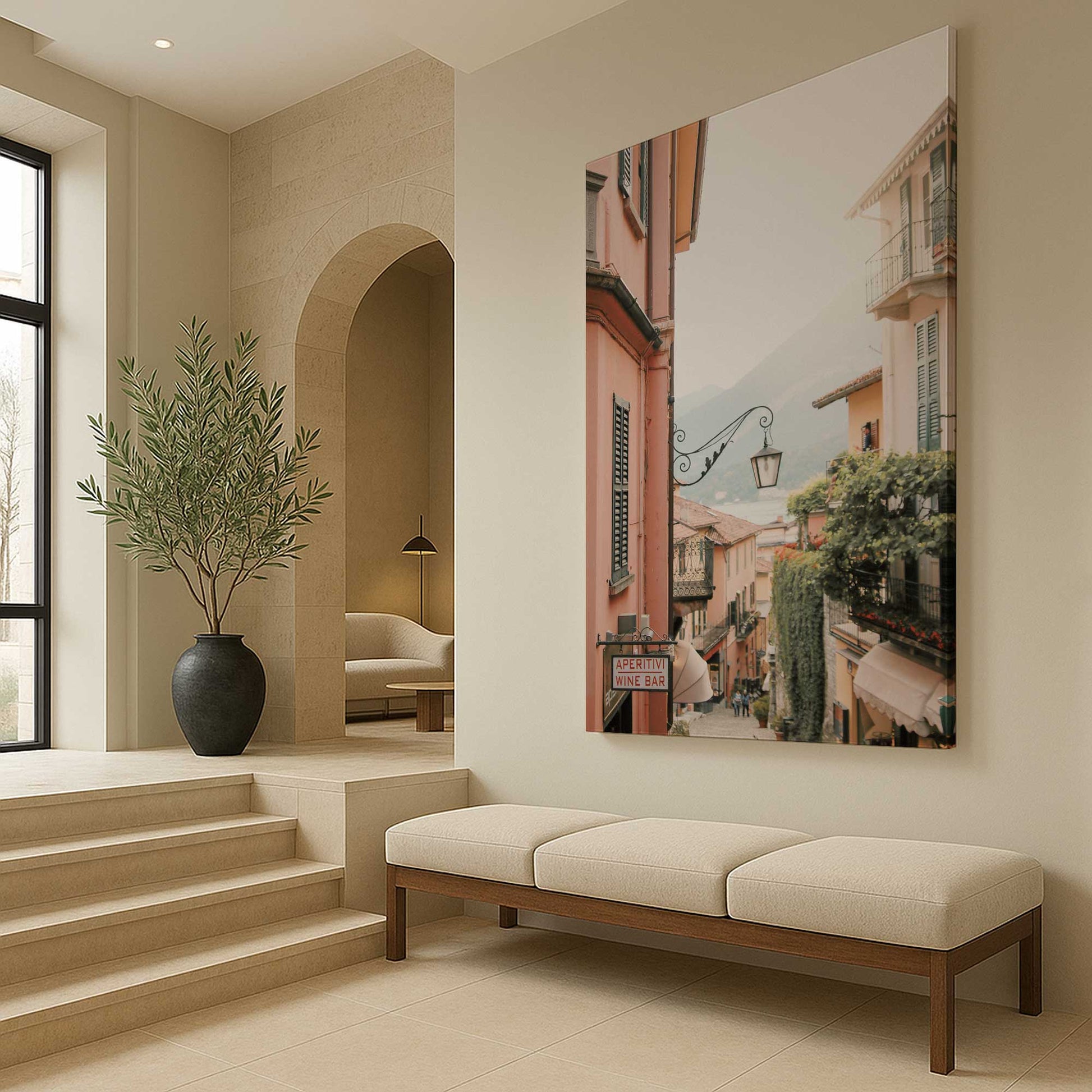 [LIFESTYLE], art hanging in a room