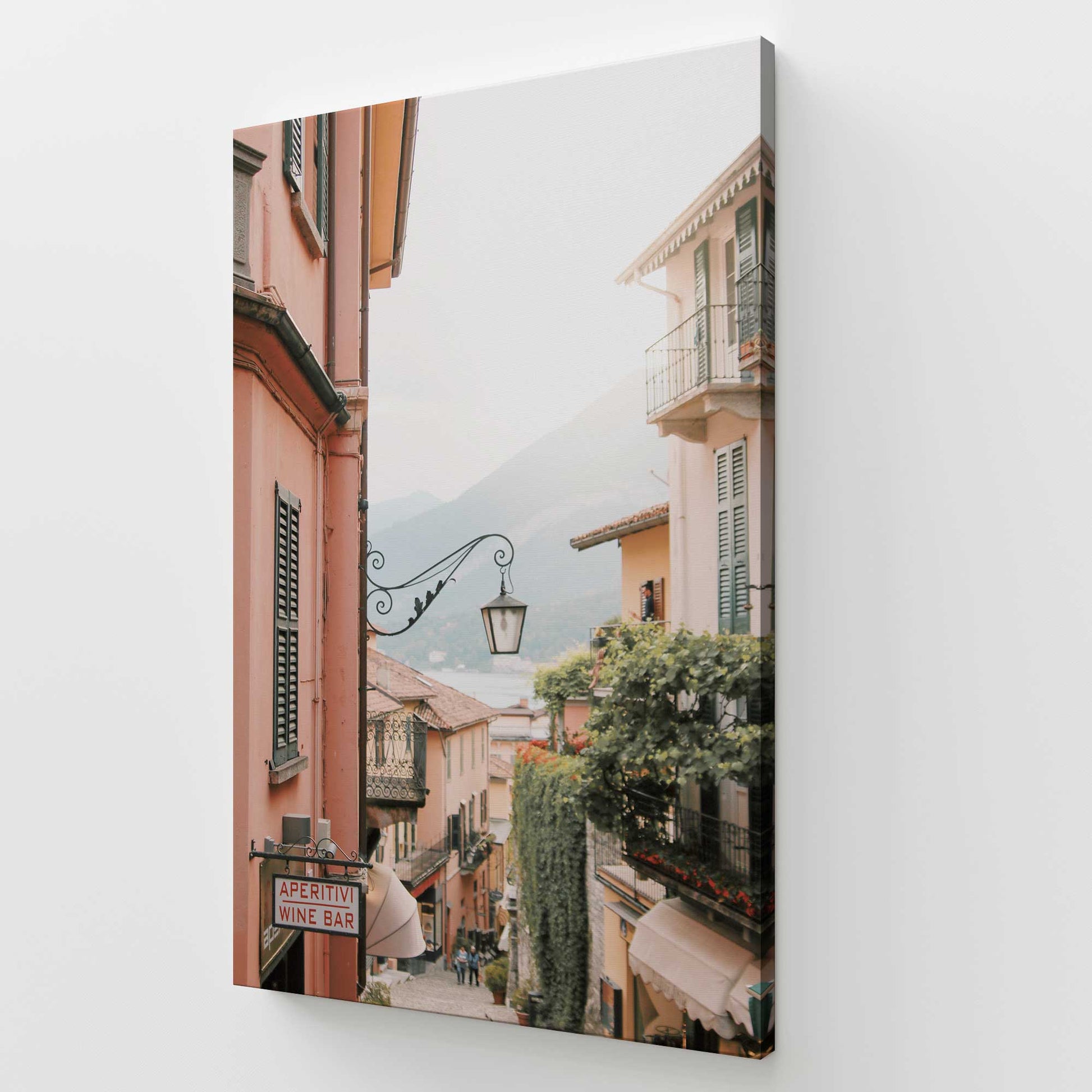 [Color:Stretched Canvas], Picture of art at an angle