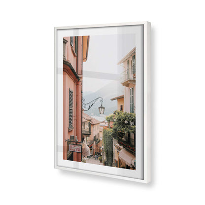 [Color:Opaque White] Picture of art in a Opaque White frame of the corner