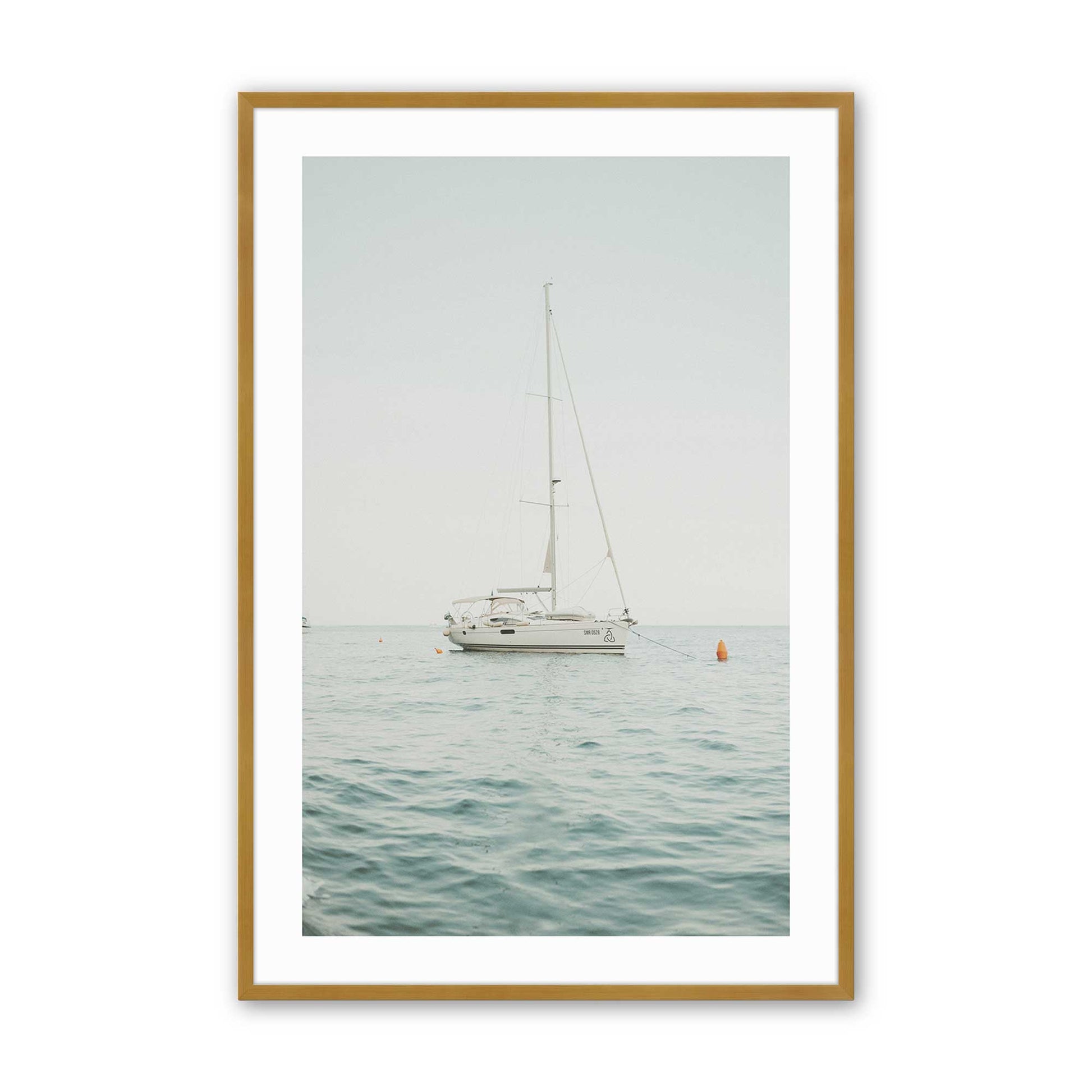 [Color:Polished Gold] Picture of art in a Polished Gold frame