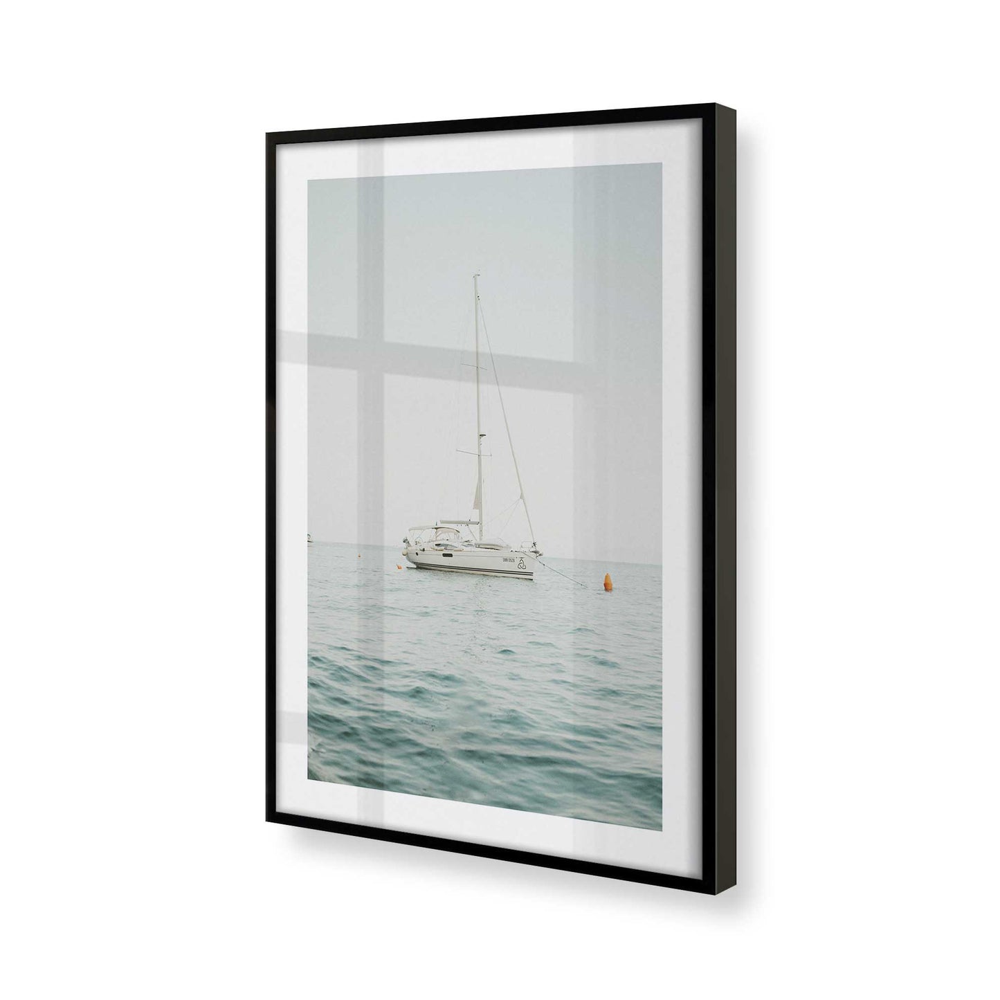 [Color:Satin Black] Picture of art in a Satin Black frame of the corner