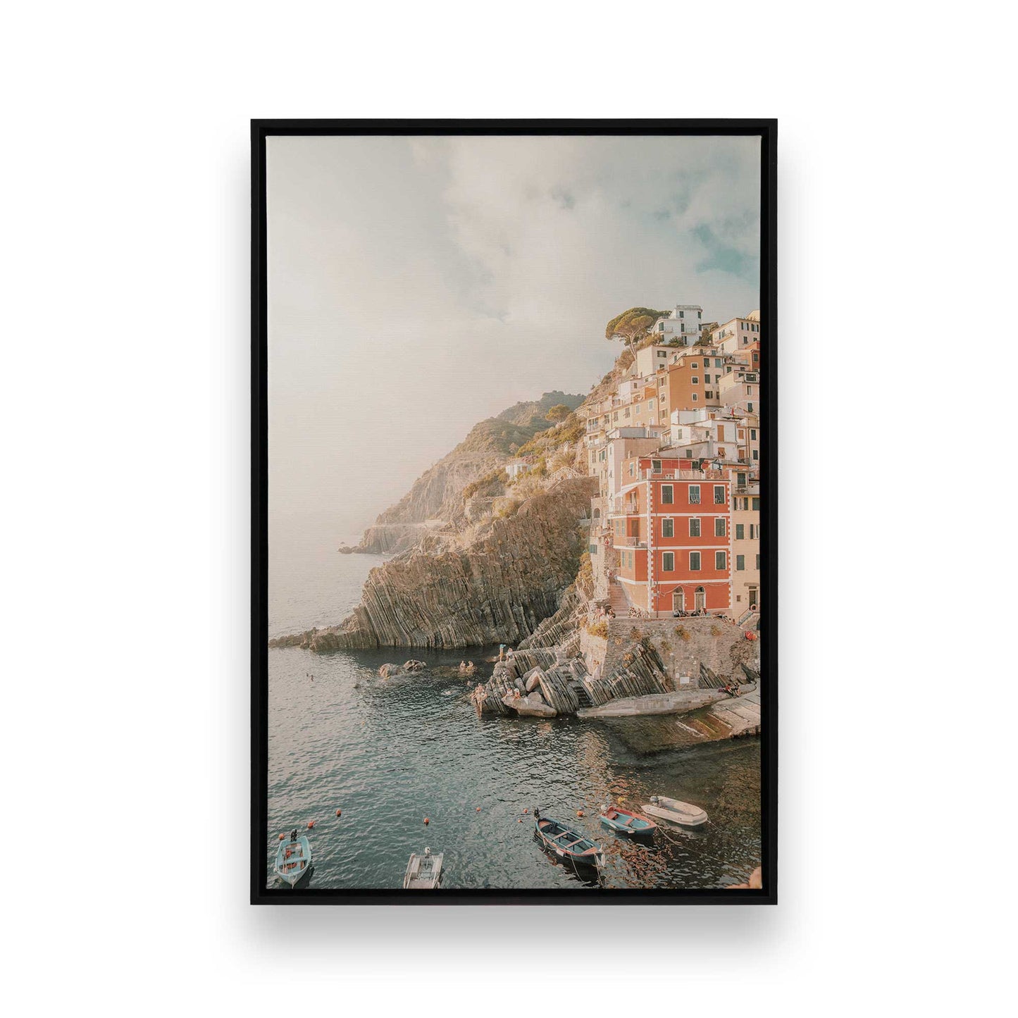 [Color:Satin Black] Picture of art in a Satin Black frame