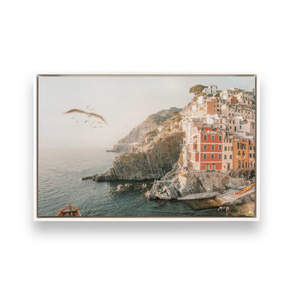 [Color:Opaque White] Picture of art in a White frame