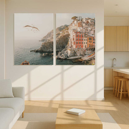 [Color:Stretched Canvas], Picture of art in a room