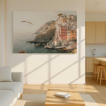 [Color:Stretched Canvas], Picture of art in a room