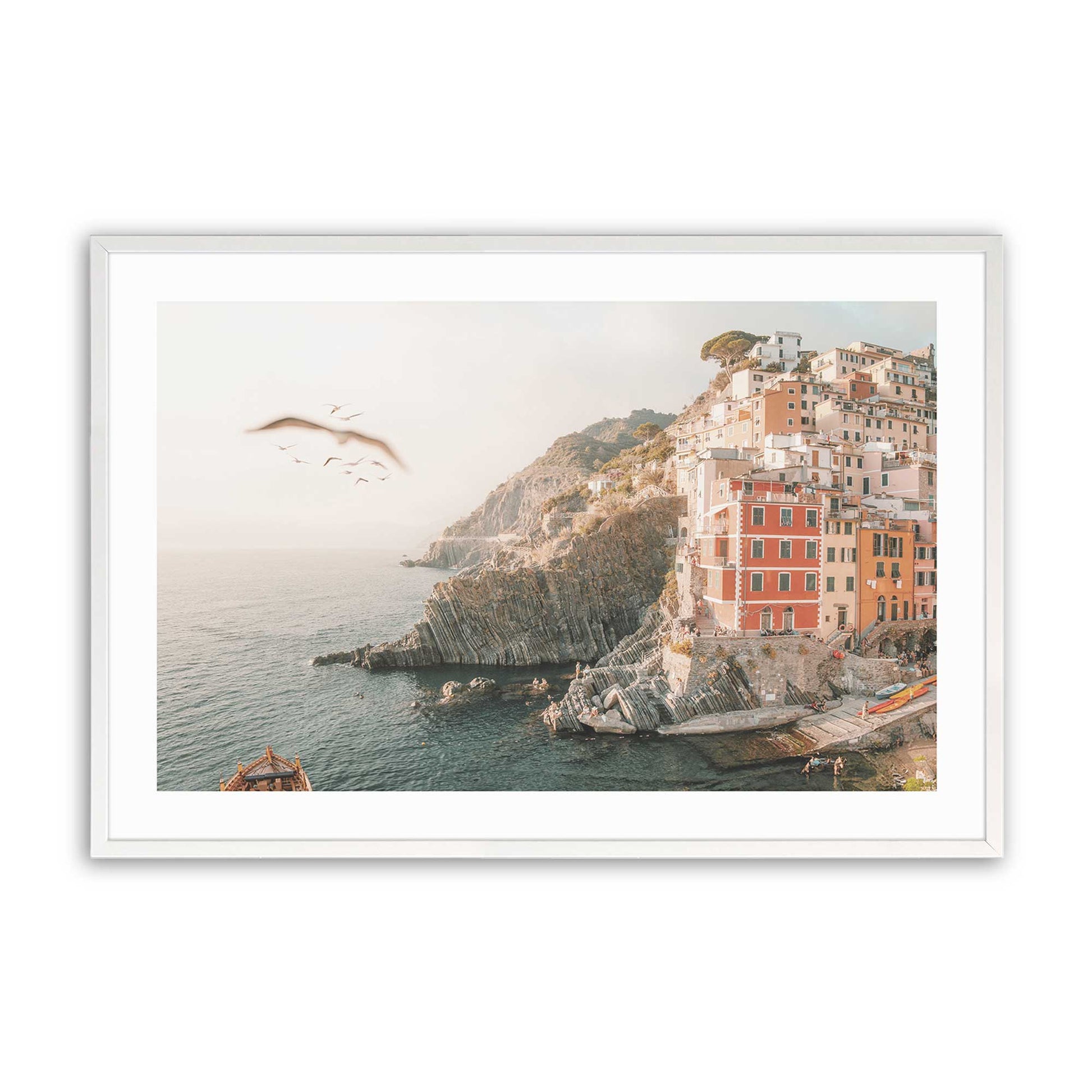 [Color:Opaque White] Picture of art in a Opaque White frame