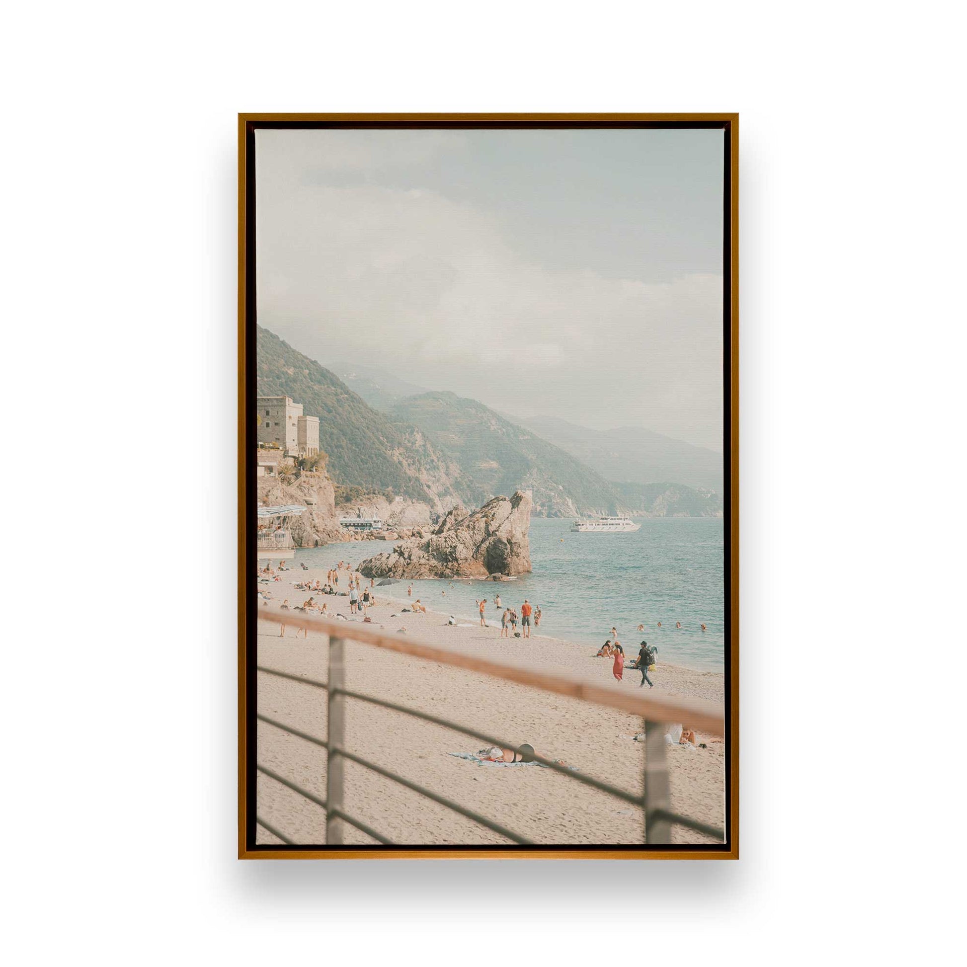 [Color:Polished Gold] Picture of art in a Polished Gold frame