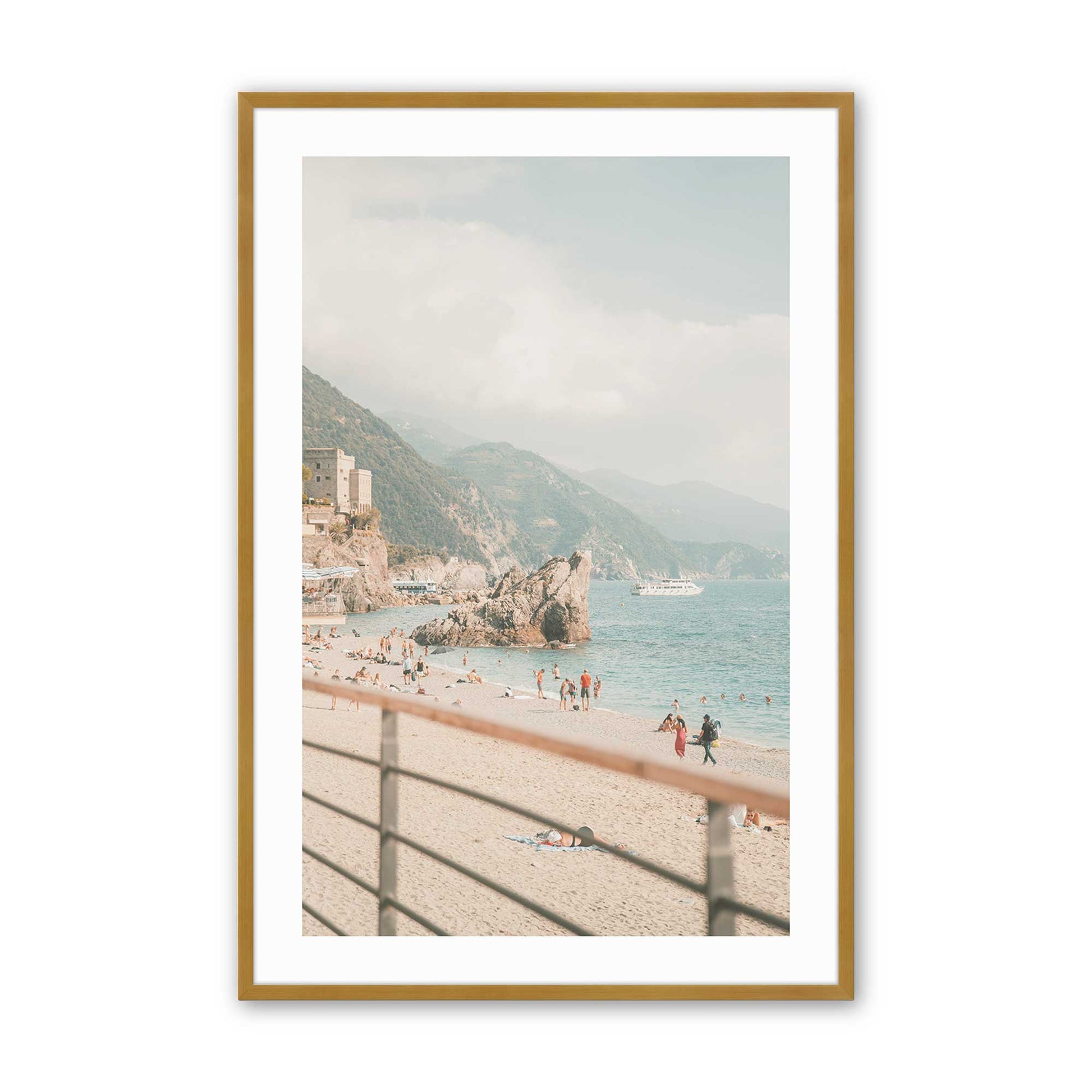 [Color:Polished Gold] Picture of art in a Polished Gold frame