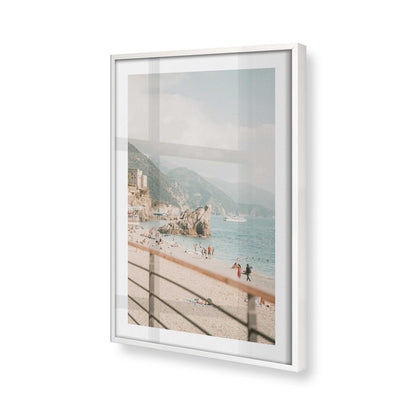 [Color:Opaque White] Picture of art in a Opaque White frame of the corner